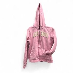 Women's Y2K Pink Abercrombie & Fitch hoodie size xl (xl3) 19" ptp